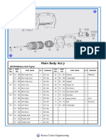 Part List - 20ton