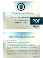 Certificacion Kosher