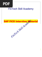 SAP Interview Material