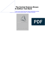 Instant Download Chemistry The Central Science Brown 11th Edition Test Bank PDF Scribd