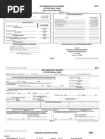 2003 Municipal Data Sheet State Fiscal Year: Mayor's Name Term Expires