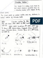 Circular Motion Class 11