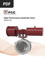 FCC Series 20 High Performance Butterfly Valves