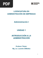 Administración I - Unidad 1 v.05