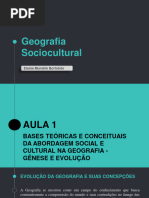 Geografia Sociocultural