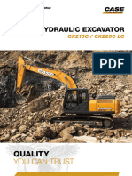 Crawler Excavators cx220c Brochure Amea en