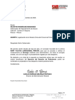 Legalización de La Notaria Única Del Círculo de Fortul - Arauca