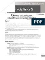 Gestão Das Relações Educativas LIVRO