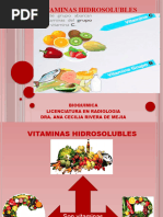 Vitaminas Hidrosolubles