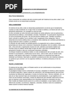 Ballesteros Flores, Lo Nacional, Lo Local, Lo Regional en El Arte Latinoamericano