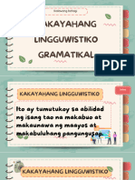 Kakayahang Linggwistiko