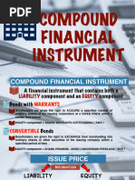 Compound Financial Instrument