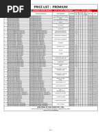 Aff Bus - Truck Premium Price List 10.11.21