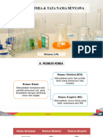 Rumus Kimia & Tata Nama X