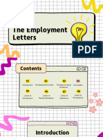 Employment Letters