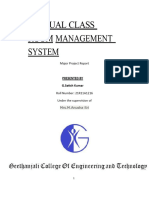 Vertual Classroon Management System