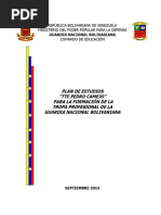 Plan de Estudios Pedro Camejo GNB Sep15