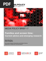 LSE - Policy Brief 17 Families Screen Time