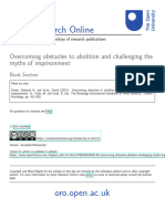 Open Research Online: Overcoming Obstacles To Abolition and Challenging The Myths of Imprisonment