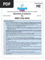 Neet 2023 Question Paper h2 - EAGTK0F