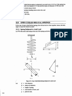 15.3 Open Coiled Helical Springs: To and Mean