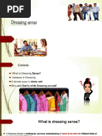 Dressing Sense (PD)