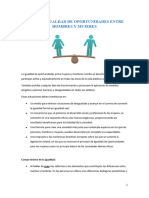 Módulo Igualdad de Oportunidades Entre Hombres y Mujeres