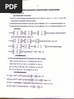 Maths Important Questions