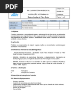 IT XX - Determinação de Fibra Bruta