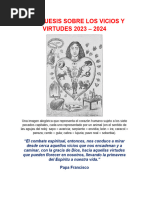 Catequesis Sobre Los Vicios y Virtudes 2023