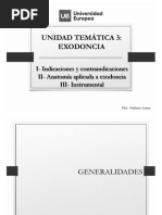 Tema 5. Exodoncia, Anatomía, Intrumental