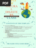 Types of Natural Disasters Class by Slidesgo