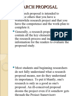 Research Proposal