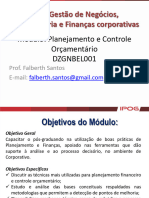 Slide Planejamento e Controle Orçamentário