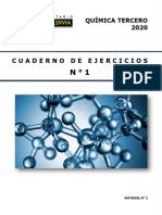 Cuaderno de Ejercicios: Química Tercero 2020