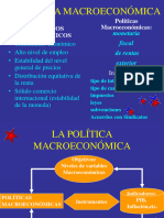 Políticas Macroeconómicas