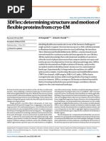 3dflex: Determining Structure and Motion of Flexible Proteins From Cryo-Em
