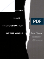 Things Hidden Since The Foundation of The World - Rene Girard