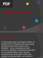 GêNERO MUSICAL POP