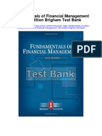 Instant Download Fundamentals of Financial Management 12th Edition Brigham Test Bank PDF Full Chapter