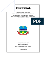 Proposal Drainase BBK Kadu