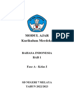 Modul Ajar Bahasa Indonesia Bab 1