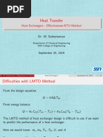 HT Lecture 19 HeatExchangers Effectiveness