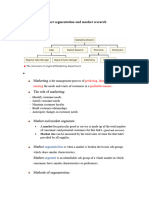 Market Segmentation and Market Research