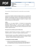 CASO 1 - ACTROM SA Estados Financieros Expresados en Porcentajes 2023 1