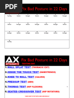 Fix Posture in 21 Days