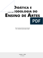 Didática e Metodologia Do Ensino de Artes Visuais