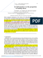 JFM - Tryggvason - Burner - Effect of Bubble Deformation On The Properties of Bubbly Flows