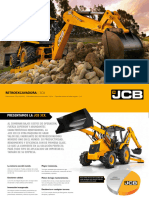 Ficha Tecnica Retroexcavadora JCB