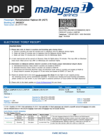 Your Electronic Ticket-EMD Receipt